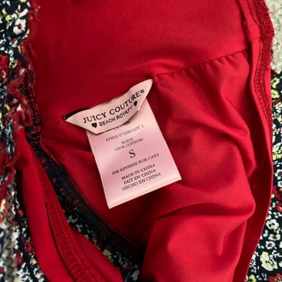 Juicy Couture Beach Royalty  Flowered Sleeveless Sundress - Picture 2 of 3